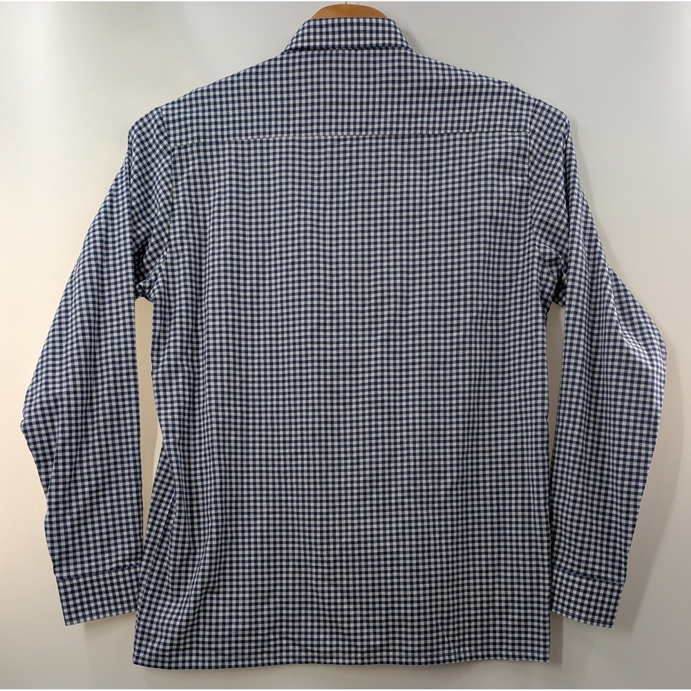 Hofbrauhaus Munchen Beer Men's 45/46 Button Down Shirt Long Sleeve Blue - Picture 9 of 12